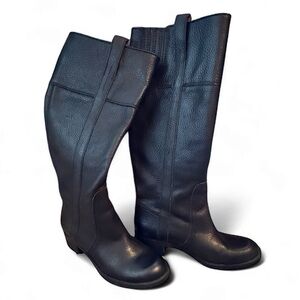 Lucky Brand 'HELOISSE' BOOT IN BLACK LEATHER size 7.5